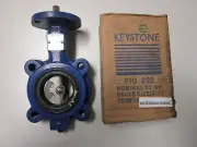 VALVE - BUTTERFLY VALVE 2-1/2" MODEL CPQ+22-0065L0A10017-I0S10S9E100KB - NEW