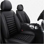 LEJOLI Car Seat Covers Universal Set for Renault Arkana Alpine A110 Duster Laguna Clio Alpine Celebration VelSatis Talisman Car Accessories, Black