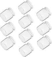 UPKOCH 10Pcs Mini Glass Propagation Vases Eco Bottles for Succulents Stylish Terrarium Holders for Micro Landscape Decoration for Home and Office Decor