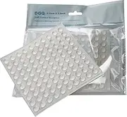 Sound Dampening Door Bumpers 100 Counts 1/2" Diameter for Door & Drawer Cabinet Furniture by DGQ (Round-3/8 inch)