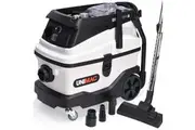 UNIMAC 30L Dust Extractor, Wet & Dry Vacuum Cleaner, 3 Stage Filtration, Water and HEPA filter, Power plus Air pass-through, Accessories