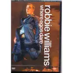 正版全新DVD~羅比威廉斯:都柏林斯連城堡演唱會ROBBIE WILLIAMS / WHERE EGOS DARE