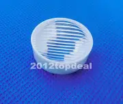 10pc 90°High Power LED lens 23mm convex lens pmma led lens with white holder DIY