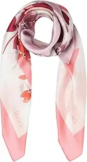 [Liu Jo] Printed Scarf, X0666 Cloudy Coral, Neckerchiefs