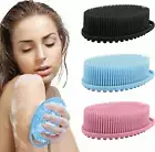 Silicone Body Scrubber Silicone Bath Brush Antibacterial Body Wash Silicone Body