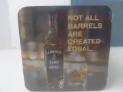 Jameson Black Barrel Irish Whiskey Coaster Pack of 125 NEW
