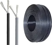 28/26/24/22/20/18/16 AWG UL1185 Single Core Shielded Wire 100/200/328ft – Tinned Copper, PVC Insulated, Audio Signal Power Cable – Flexible & Durable(328ft,22AWG)