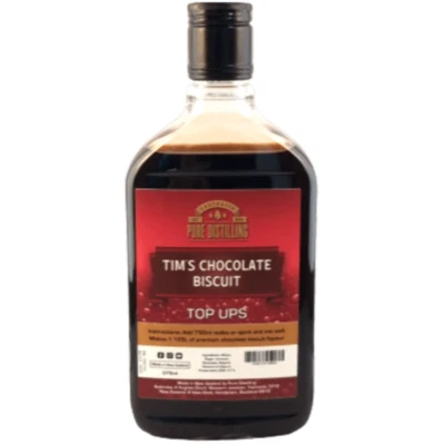 Top Ups Tim’s Chocolate Biscuit Liqueur Essence (Makes 1.125L using 750mL of Neu
