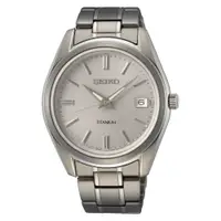 在飛比找PChome24h購物優惠-SEIKO 簡約經典鈦金屬腕錶6N52-00B0S(SUR3