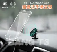 在飛比找Yahoo!奇摩拍賣優惠-倍思 Baseus 360度旋轉 鋁合金 車用手機磁吸車架 