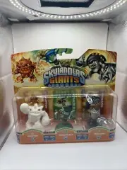 BRAND NEW Skylanders Giants Flocked Snow White Eruptor Variant 3-Pack