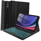 Backlit Keyboard Case for Samsung Galaxy Tab S9 Plus 2023 12.4 Inch, 7 Color