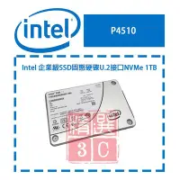 在飛比找Yahoo!奇摩拍賣優惠-Intel  P4510 企業級固態硬碟 U.2接口NVMe
