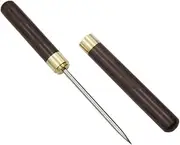 Ice Pick, Stainless Steel Ice Picks with Wooden Handle & Cover for Kitchen, Bars, Bartender,Picnics, Camping