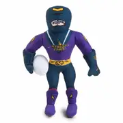 Melbourne Storm NRL Plush MASCOT Teddy Bear Sublimated Embroidered