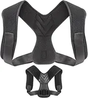 Posture Brace For Women | Back Posture Support - Adsorbent Adjustable Spine Corrector Support For Men Women Boys Youth Teens Athletes