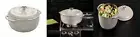 Lodge 6 Quart Enameled Cast Iron Dutch Oven. White Enamel 6 Qt, Oyster