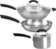 Meyer Centennial Stainless Steel Induction 3 Piece Cookware Set