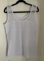 New Cimkiz Mens Compression Tank Top XXLarge White