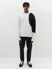 Lo Slung Pull On Pant In Black
