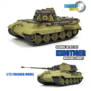 DRAGON GERMAN Sd. Kfz.182 KINGTIGER Henschel Turret 1/72 tank model finished