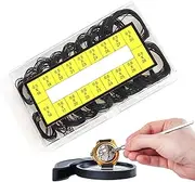 [Generic] Watch Gaskets, Watch Waterproof Gasket, Rubber Watch Seal, Watch Back Cover 16-30mm Rubber Sealing Watch Back Cover,Waterproof Seal Gasket Repair Tool, Watch Rubber Seal Washers for Watchmakers
