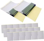 Baluue 20Sheets Tattoo Transfer Paper Stencil Printing Paper for Supplies Safe Odorless Easy to Use for Artists Reusable Thermal Tattooing Materials