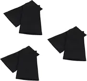 Healeved 3 Pairs Arm Shaper Sleeves Elastic Compression Arm Sleeves Gym Straps Workout Black