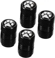 ASAKKURA Tire Valve Stem Caps 1 Set Decorative Caps for Trucks and Motorcycles Durable Wheel Valve Covers