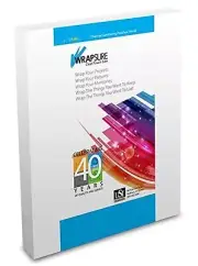 USI WrapSure Thermal (Hot) Laminating Pouches/Sheets, Menu Size, 7 Mil Thick,...