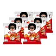 Koh-Kae Peanuts Coconut Cream Flavour Coated snack Original Delicious 6x35g