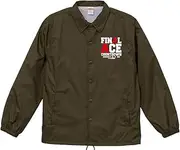 New Japan Pro Wrestling Hiroshi Tanahashi FINAL ACE COUNTDOWN Coach Jacket Seal Brown