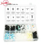 Swordfish 60130 - 160pc Auto Body Retainer Fastener Clip Assortment for Audi