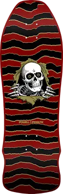 Powell Peralta Geegah Ripper Maroon 9.75 Old School Skateboard Deck