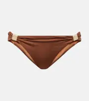 [Heidi Klein] Heidi Klein Grasse bikini bottoms AU 10 brown