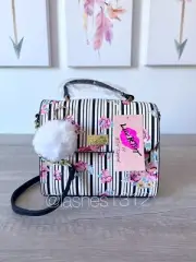 BETSEY JOHNSON Bag Addy Crossbody - Floral Print LBADDY