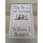 【雷根5】THE BOOK OF VIRTUES WILLIAM J. BENNETT#7成新#有密集書斑【OF530】