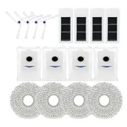 Side Brush, HEPA Filter, Mop Cloth, Dust Bag for Debot X2/X2 Pro/X2 Omni