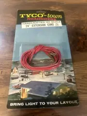 HO Train SCALE TYCO-TOWN ROADSIDERS 24" Extension Cord (set of 3) New Vintage