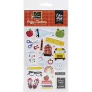 Echo Park ~ I LOVE SCHOOL ~ Puffy Stickers