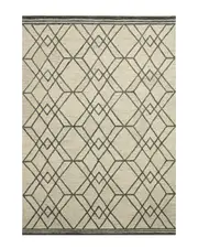 AR Rugs Viscenta Raton Contemporary Hand-Hooked Wool Rug