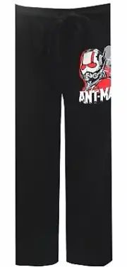 Ant-Man Marvel Mens Black Sleep Pant
