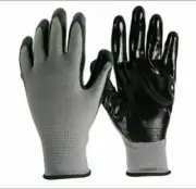 HOME DEPOT GLOVES NITRILE COATED L 2 Pr =4 +12 GLAD GARBAGE KITCHEN BAGS LOT 16