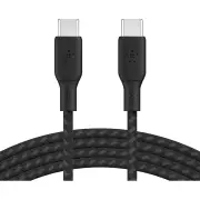 Belkin BoostCharge 2m Braided USB-C to USB-C Cable (Black)