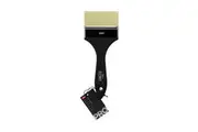Jasart Elevate Professional Art Craft Painting Brush 4" 100mm Wide Flat Black
