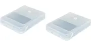 2pcs Memory Card Case Dust Cover Storage Box Compatible for PS1 PS2 Memory Card