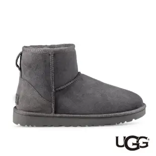 【UGG】女鞋/靴子/女靴/雪靴 Classic Mini II(灰色-UG1016222GREY)