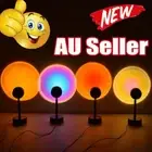 Rainbow Sunset Projection Lamp LED Modern Romantic USB Night Light Decoration KP