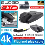 Plug and Play 4K UHD Wifi DVR Dash Cam Camera for Toyota C-HR CHR C HR 2016-2023