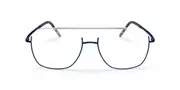 Silhouette Dynamic Dawn 5570/75 4580 Men's Glasses Blue Size 55 - Private Health Rebate - Blue Light Block Available